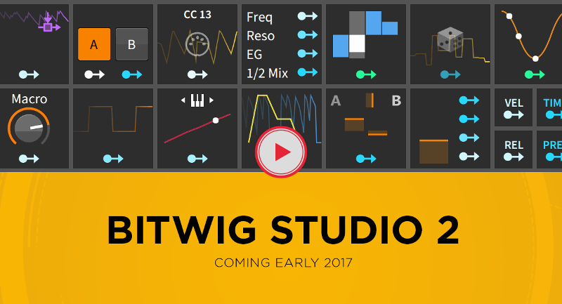 bitwig studio 2 save as default preset